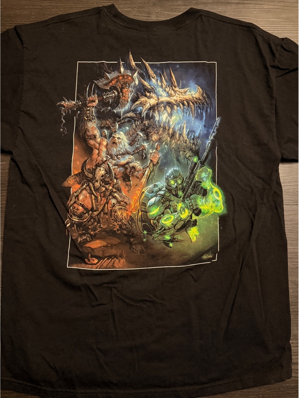 Vtg 2009 BlizzCon Anaheim Convention Center Shirt L